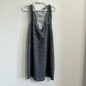 Adidas grey techfit clima cool tank size small